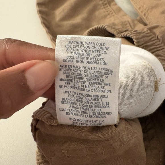 Tommy Hilfiger Kids Pants 3T Camel Tan Pull On Elastic Waistband 100% Cotton - Picture 8 of 13